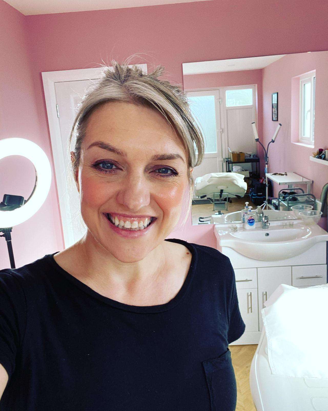 Nicola O’Neill in her Belfast studio